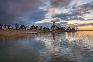 Durgerdam vom Wasser aus