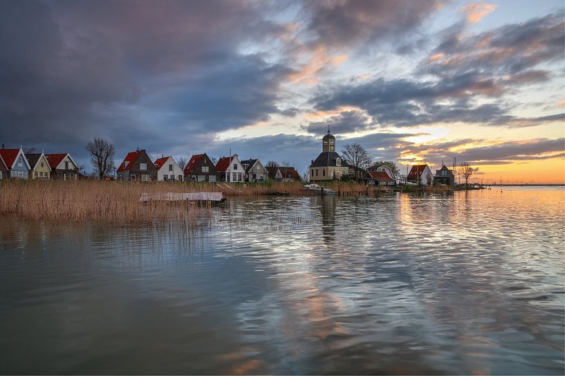 Durgerdam from the water by FotoBob