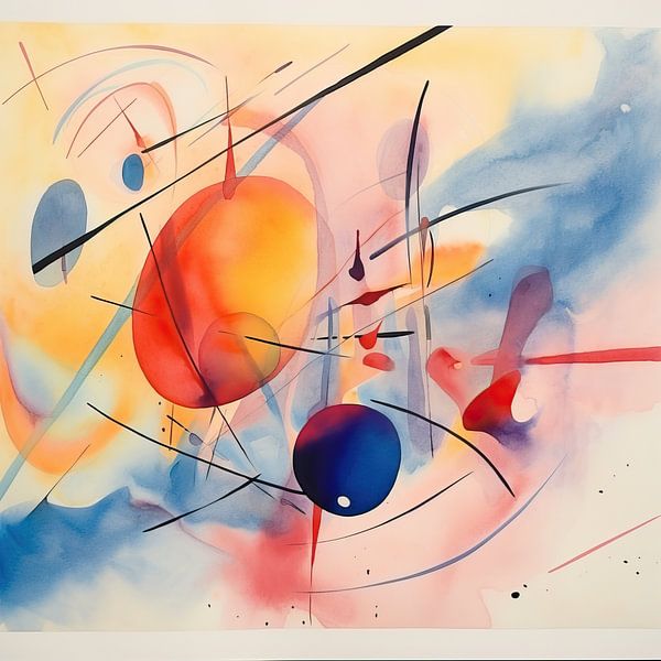 Minimalistisch Abstrakt 95946 von Abstraktes Gemälde
