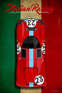 Italian Racing, Ferrari 412P No.23