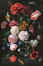 Nature morte avec des fleurs dans un vase en verre, Jan Davidsz. de Heem sur Schilders Gilde Aperçu