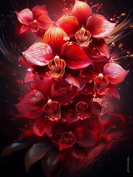 Orchids in the Wind von Ted Decker