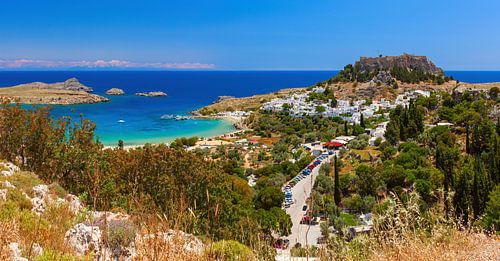 De oude stadstaat Lindos