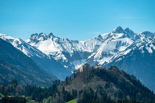 Allgäuer Hochalpen vanuit het Springendal met Slotkerk