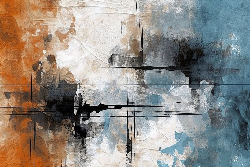 Dusky | Abstract Art. by Eye catching paintings