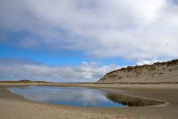 Weerspiegeling in het water