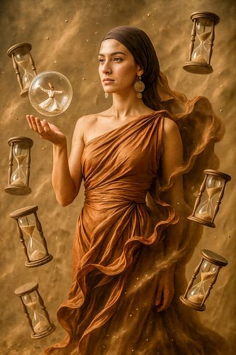 The dancer of the sand age
