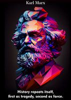 Karl Marx Citations Pop Art