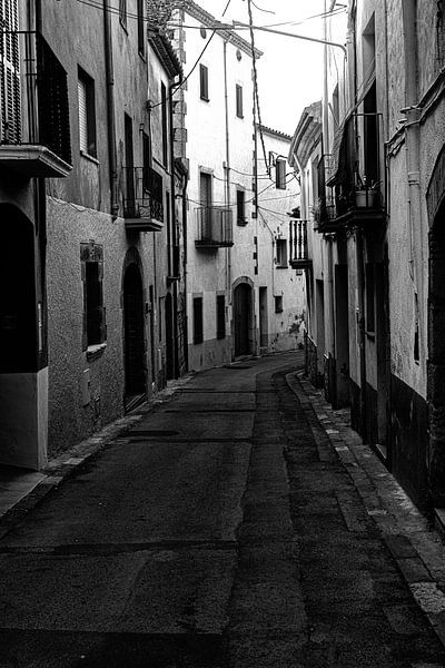 Klein straatje in spanje van Toby Van den Heuvel
