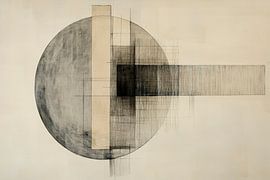 Geometrische Komposition von Poster Art Shop