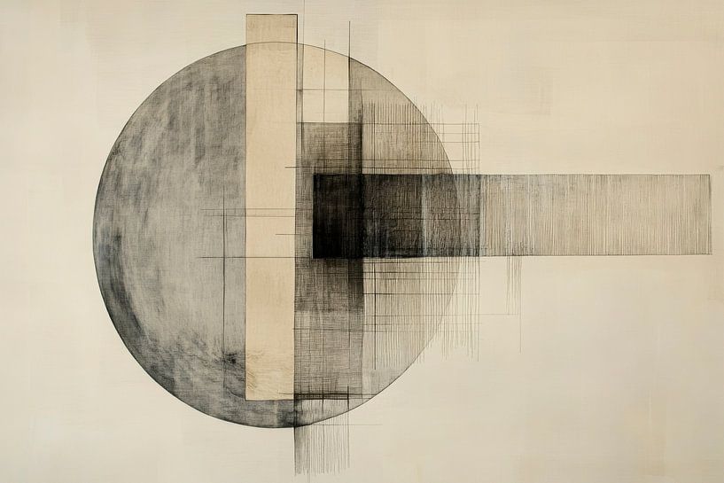 Geometric composition by Poster Art Shop