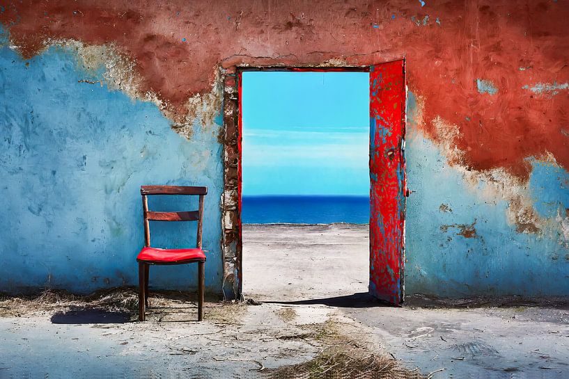 Zeezicht-03-23 van Rautenberg Digital Art Maritim