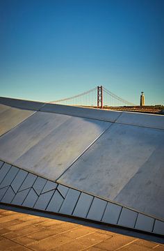 Brücke des 25. April in Lissabon von Michael Moser