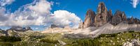 Trois pics, Dolomites