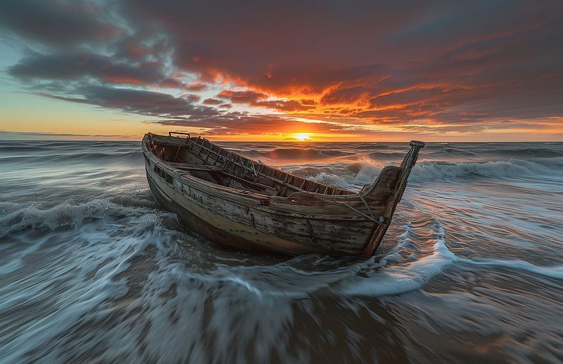 Bootsromantik von fernlichtsicht