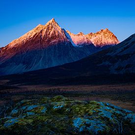 Alpine Glow - Magical Light at the Summit by Sam Mannaerts