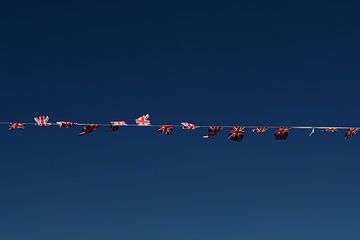Pendel mit englischen Flaggen