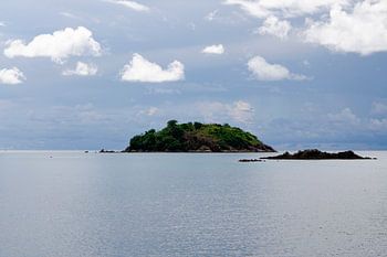 Unbewohnte Insel in Palawan