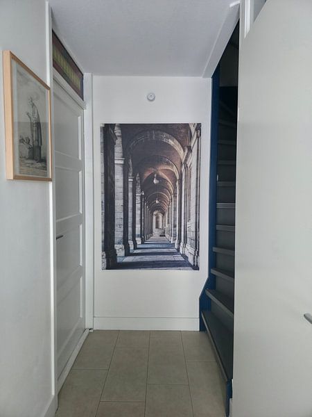 Customer photo: Colonnade by jacky weckx, on canvas