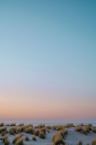 Zonsondergang in de duinen - Den Haag