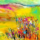 Kunst Pastel 1 van Claudia Gründler thumbnail