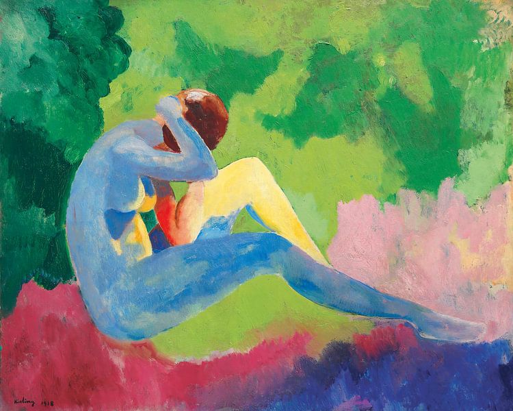 Moïse Kisling - Female nude by Peter Balan