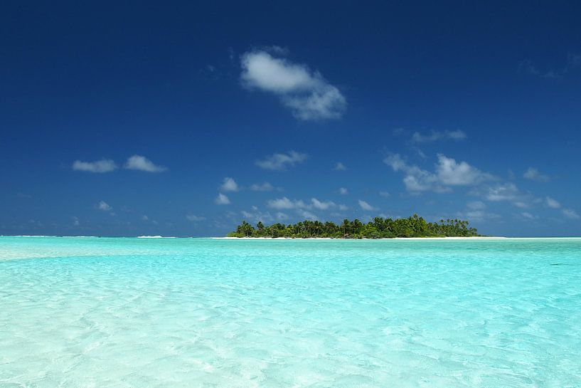 Flitterwocheninsel, Aitutaki - Cookinseln von Van Oostrum Photography