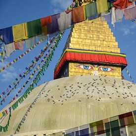 Boudhanath Stupa Kathmandu by Jeroen Smit