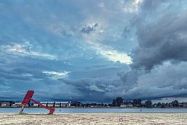 La plage de Ruskenveen sur Arthur de Groot