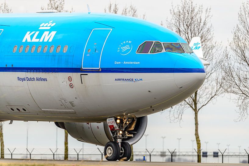 KLM Airbus A330-200 &quot;Dam - Amsterdam&quot;. von Jaap van den Berg