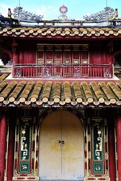 Vietnamese temple in Hue by Karel Ham