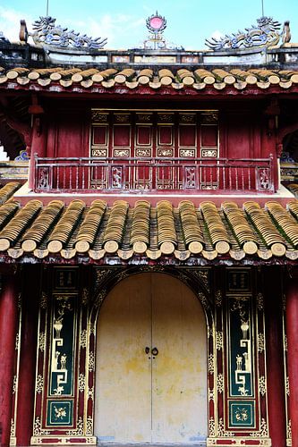 Vietnamese temple in Hue