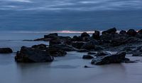 Nachtstimmung an der Küste von Cornwall von Daan Kloeg Miniaturansicht