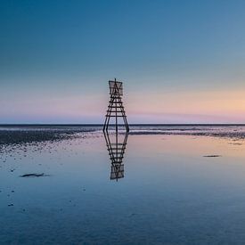 Englischer Teller bei Sonnenuntergang von Richard Gilissen