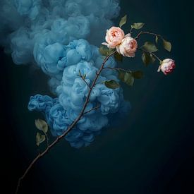 Stilleven met rozen van FRESH Fine Art