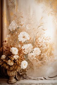 Fleurs Peinture Rococo