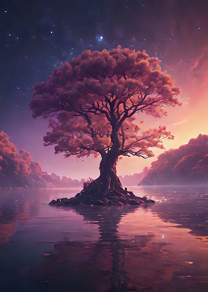 Lake Tree by Rizal Azhari