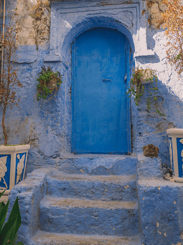 Blaue Tür in Chefchaouen