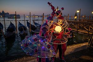 Fantastische Karnevals-Nacht in Venedig