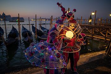 Fantastische carnavalsnacht in Venetië van t.ART