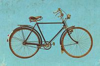 The vintage bicycle