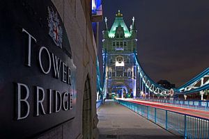 Tower Bridge Detail in London von Anton de Zeeuw