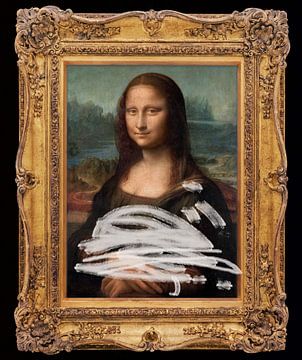 Mona Lisa - Cream edition van Gisela - Art for you