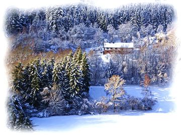 Winterdroom in de Eifel