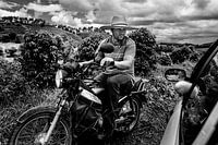 Cultivateurs de café dans une Fazenda au Brésil