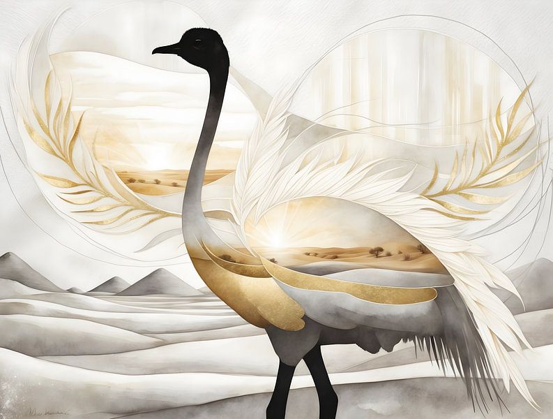 Desert Wings of Ma'at by Manuela Dekkers