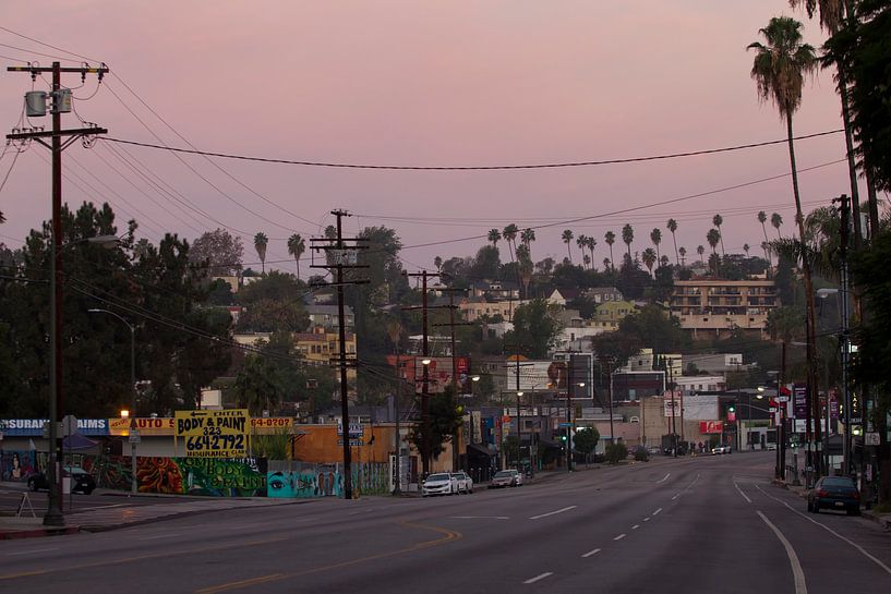 Sunset Boulevard - Los Angeles by Maurice van den Tillaard