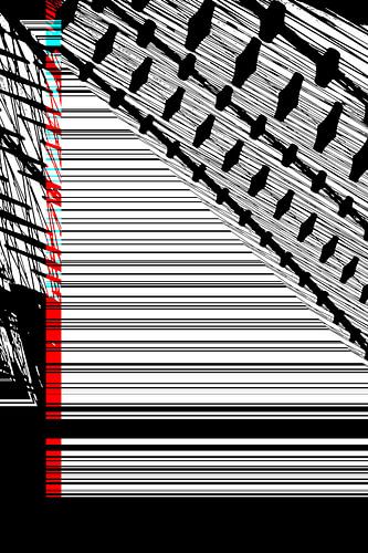 Rood en Cyaan: Raster