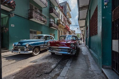 Cubaanse oldtimers in Havana