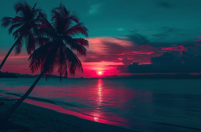 Ästhetik am Strand von fernlichtsicht